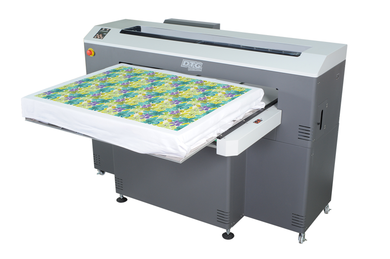Imprimante Textile numérique à jet d'encre multicolore à plat, format A2,  DTG Direct vers vêtements